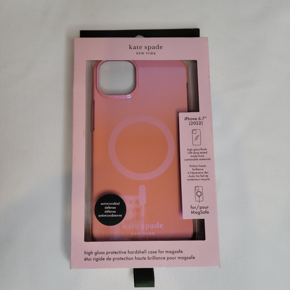 Kate Spade New York Apple iPhone 14 Plus Protective Hardshell Case